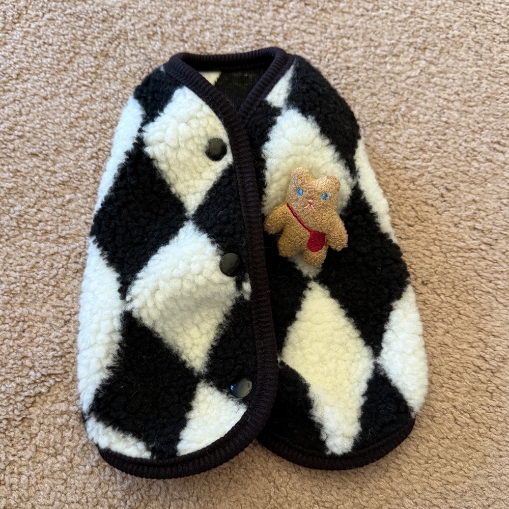 Dog puppy pet cat winter coat vest jacket clothes xxs xs s teacup mini
